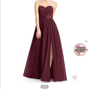 Azazie Fiona Cabernet - A8 ish (read description)